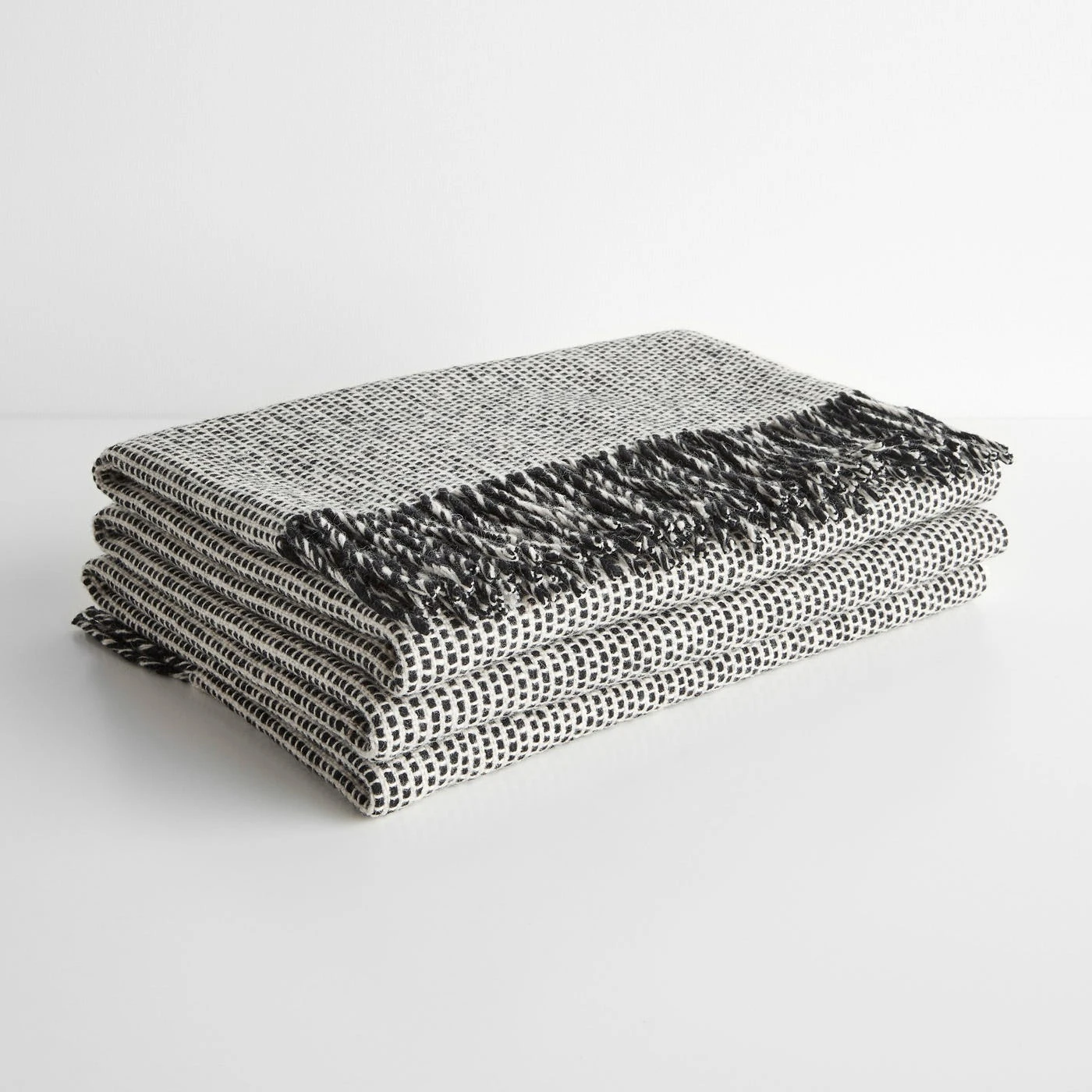 Emphasize Tweed Monochrome III Throw Blanket 5 Emphasize Tweed Monochrome III Throw Blanket - Image 3