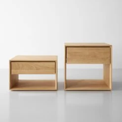 Nordic Oak Tall Side Table -Furniture Store 102128 100325 gallery 4 1