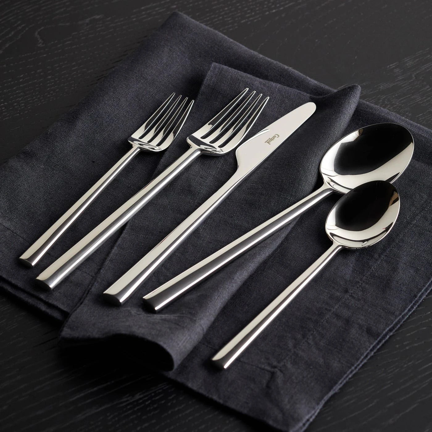 Rondo Chrome 5pc Flatware Set 8 Rondo Chrome 5pc Flatware Set - Image 6