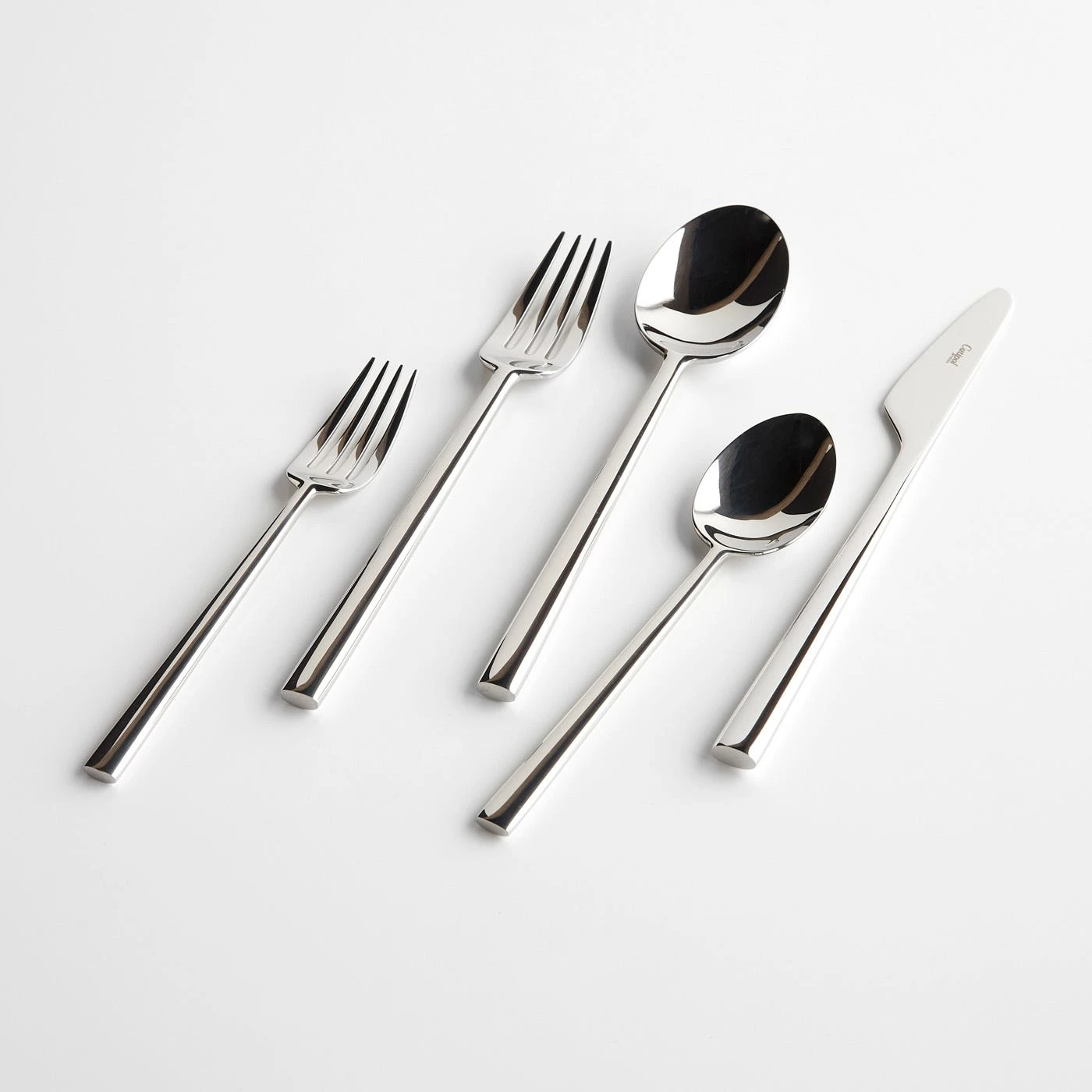 Rondo Chrome 5pc Flatware Set 4 Rondo Chrome 5pc Flatware Set - Image 2