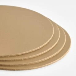 Dot Sand Round Leather Coasters Set Of 4 10 Dot Sand Round Leather Coasters Set Of 4 -Furniture Store 102153 gallery 3