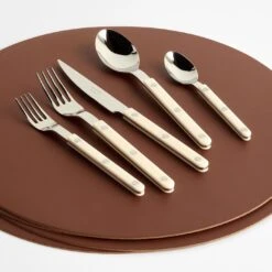 Bistro Ivory 5pc Flatware Set 19 Bistro Ivory 5pc Flatware Set -Furniture Store 102154 2