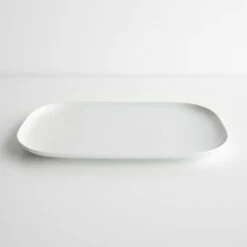 Moon White Rectangular Platter