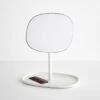 Flip White Mirror -Furniture Store 102219 1