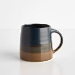 Horizon Black And Brown Coffee Mug