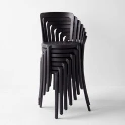 On & On Black Stacking Chair -Furniture Store 102245 gallery 5