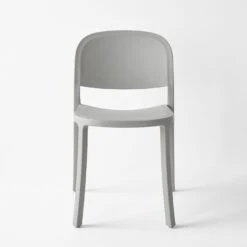 1 Inch Light Gray Reclaimed Stacking Chair -Furniture Store 102247 gallery 2