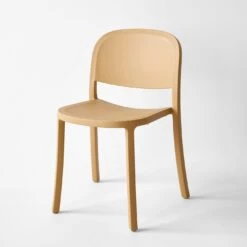 1 Inch Sand Reclaimed Stacking Chair