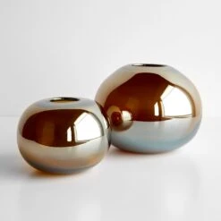 LSA International Epoque Amber Vase 5.25" -Furniture Store 102285 102286 gallery 1