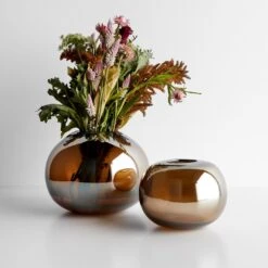 LSA International Epoque Amber Vase 5.25" -Furniture Store 102285 102286 gallery 3