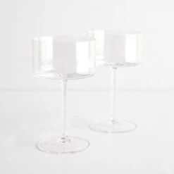 LSA International Otis Champagne/Cocktail Glasses Set Of 2
