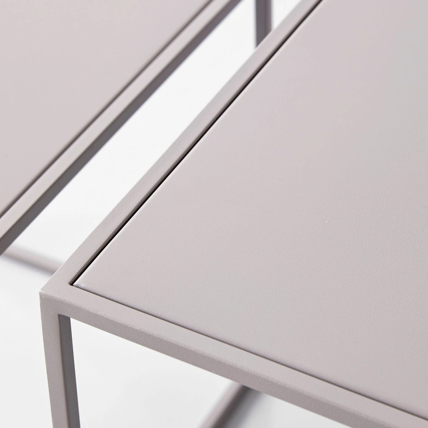 Fera Gray Nesting Tables Set Of 2 6 Fera Gray Nesting Tables Set Of 2 - Image 4