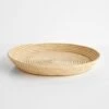 Natural Round Tray 17"