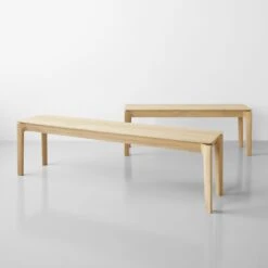 Bok Oak Bench 65" 20 Bok Oak Bench 65" -Furniture Store 102364 102365 gallery option 1