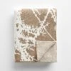 Larch Beige Knit Throw Blanket -Furniture Store 102388 main