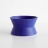 Zig Zag Electric Blue Low Bowl -Furniture Store 102457 main