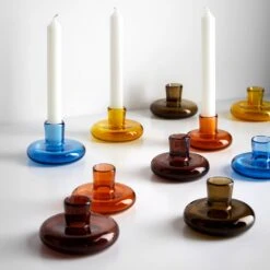 Bodker Wheat Taper Candleholder -Furniture Store 102476 102477 102478 102479 102480 2 1 3