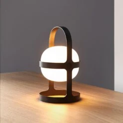 Soft Spot Solar Portable Lamp 9.75" H -Furniture Store 102491 2