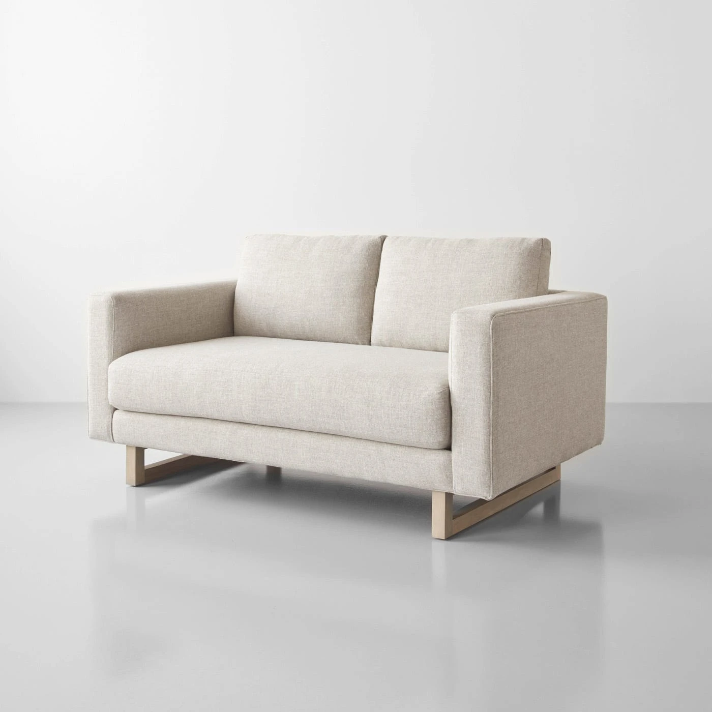 Grange Linen Gray Loveseat 63" 4 Grange Linen Gray Loveseat 63" - Image 2