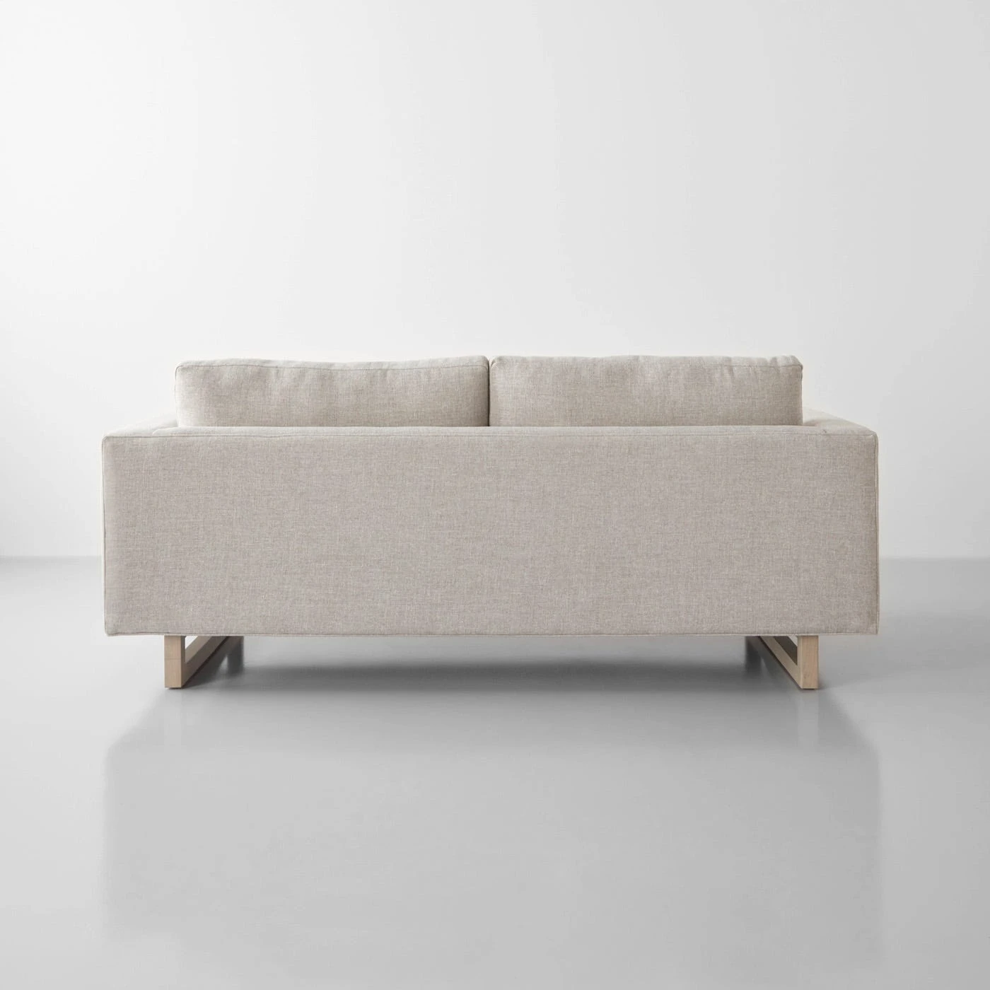 Grange Linen Gray Apartment Sofa 80" 5 Grange Linen Gray Apartment Sofa 80" - Image 3