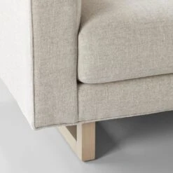 Grange Linen Gray Sofa 90" -Furniture Store 102508 gallery5