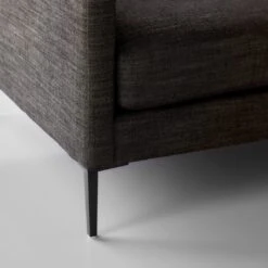 Talman Chambray Black Loveseat 59" 12 Talman Chambray Black Loveseat 59" -Furniture Store 102512 gallery5