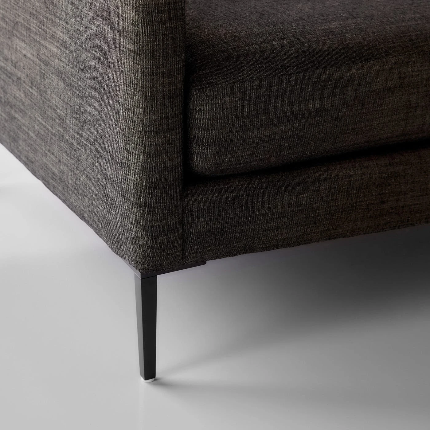 Talman Chambray Black Loveseat 59" 7 Talman Chambray Black Loveseat 59" - Image 5