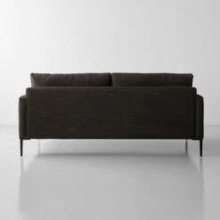 Talman Chambray Black Apartment Sofa 76" -Furniture Store 102513 gallery4 2