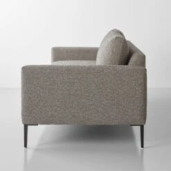 Talman Tweed Black Apartment Sofa 76" -Furniture Store 102516 gallery3 1