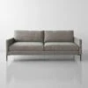 Talman Tweed Black Sofa 86" -Furniture Store 102517 gallery1 2