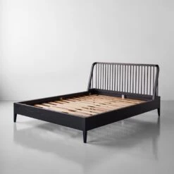 Spindle Black Bed -Furniture Store 102555 102556 gallery6 3