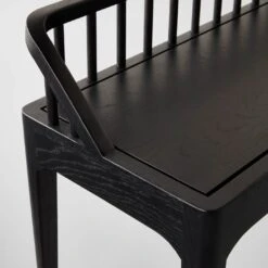 Spindle Black Bench -Furniture Store 102557 gallery4
