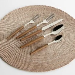 Jonc Dark 5pc Flatware Set 17 Jonc Dark 5pc Flatware Set -Furniture Store 102561 102005 gallery