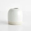 Thrown White Bud Vase -Furniture Store 102568 gallery1