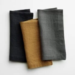 Linen Black Napkin 8pc Bundle -Furniture Store 102587 102588 102589 1 1