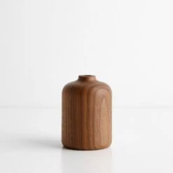 Walnut Bud Vase 4"