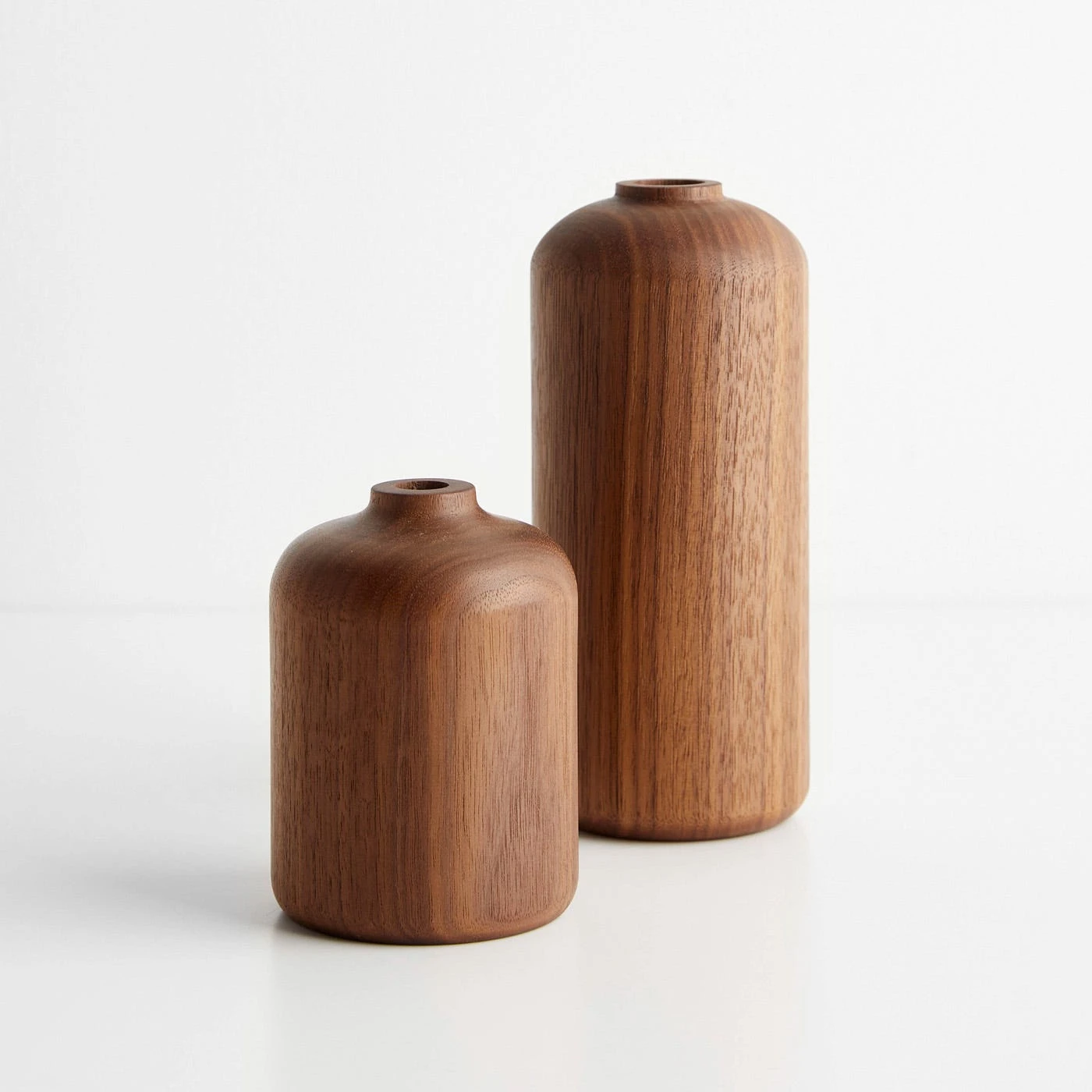 Walnut Bud Vase 4" 4 Walnut Bud Vase 4" - Image 2