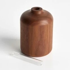 Walnut Bud Vase 4" 15 Walnut Bud Vase 4" -Furniture Store 102659 vial