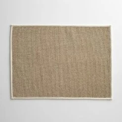 Sasawashi Beige Bath Mat 22" X 30"