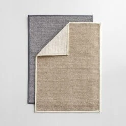 Sasawashi Beige Bath Mat 18" X 26" -Furniture Store 102663 102664 1 3 1