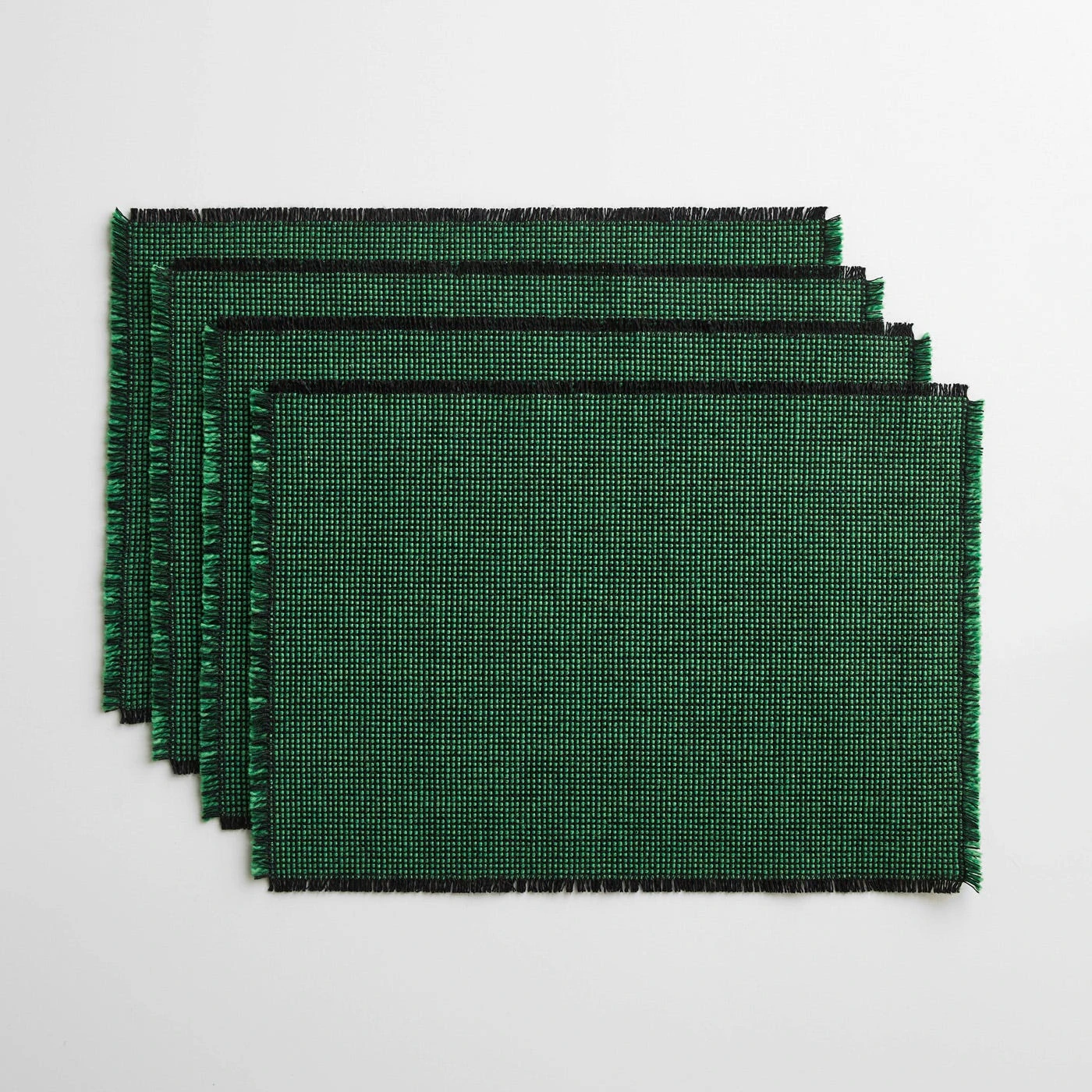 Mourne Check Green Placemats Set Of 4 4 Mourne Check Green Placemats Set Of 4 - Image 2