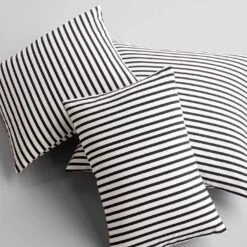 Sailor Black Throw Pillow Cover 12" X 18" -Furniture Store 102669 102670 102671 gallery 2