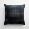 Stitch Black Throw Pillow Cover 20" X 20" -Furniture Store 102674 main 1 1