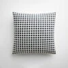 Tiles Black Throw Pillow Cover 17" X 17" 2 Tiles Black Throw Pillow Cover 17" X 17" -Furniture Store 102676 main 1 1