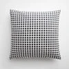 Tiles Black Throw Pillow Cover 20" X 20"