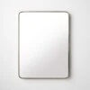 Brass Rectangular Wall Mirror 18" X 24" -Furniture Store 102698 1 1