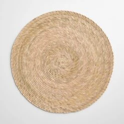 Onda Natural Round Placemat