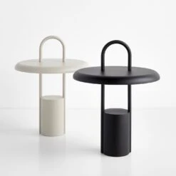 Pier Black Portable Lamp -Furniture Store 102839 102838 1