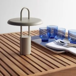 Linen White And Black Stripe Napkin 22 Linen White And Black Stripe Napkin -Furniture Store 102839 setting 3