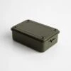 Toyo Steel Military Green Stackable Storage Box 6" 2 Toyo Steel Military Green Stackable Storage Box 6" -Furniture Store 102925 1